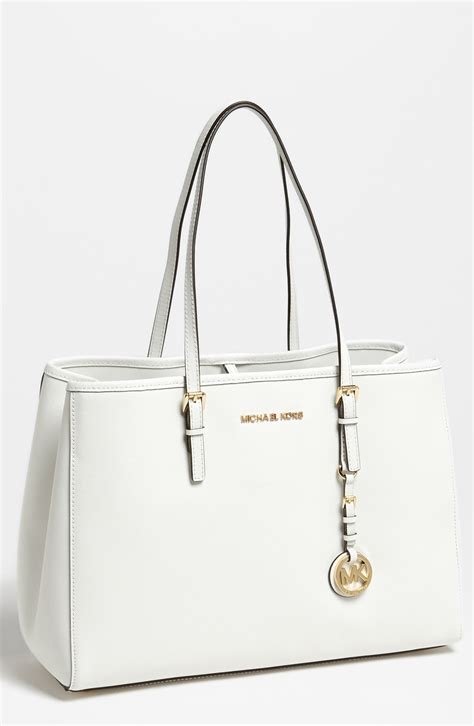 Michael Kors The Michael Bag Large Tote Optic White One Size